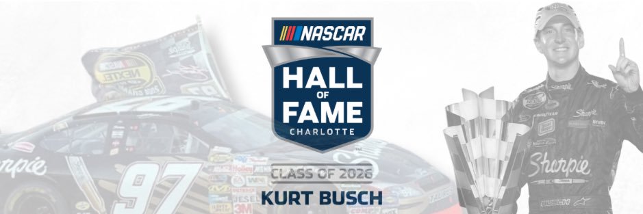 Kurt Busch's banner