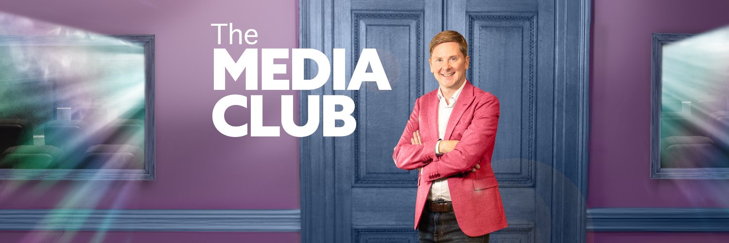 The Media Club's banner