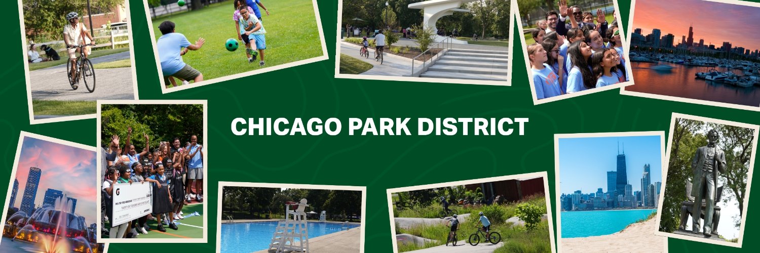 Chicago Park District's banner