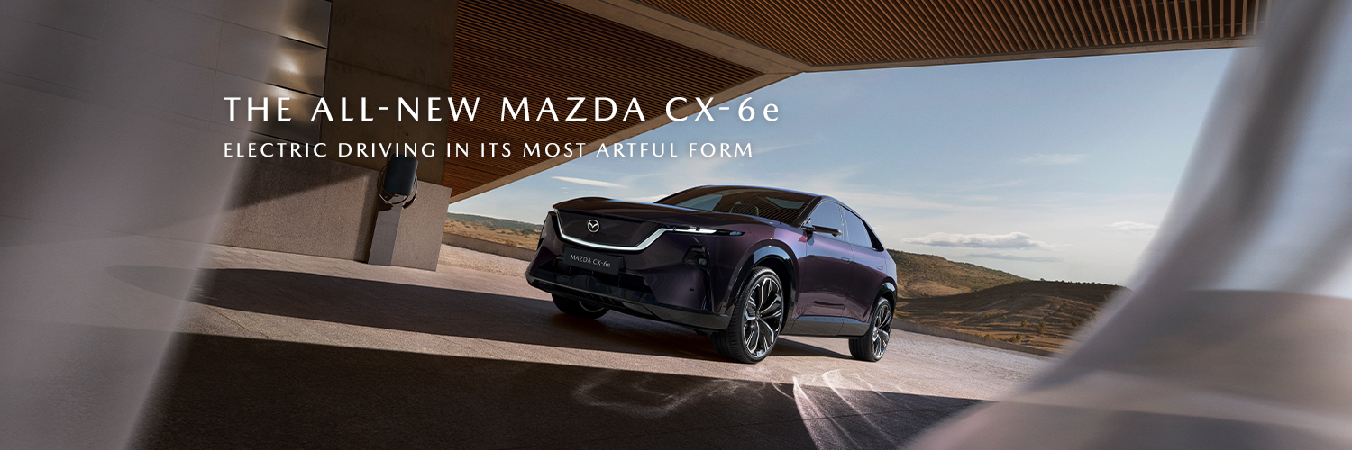 Mazda Motor Europe's banner