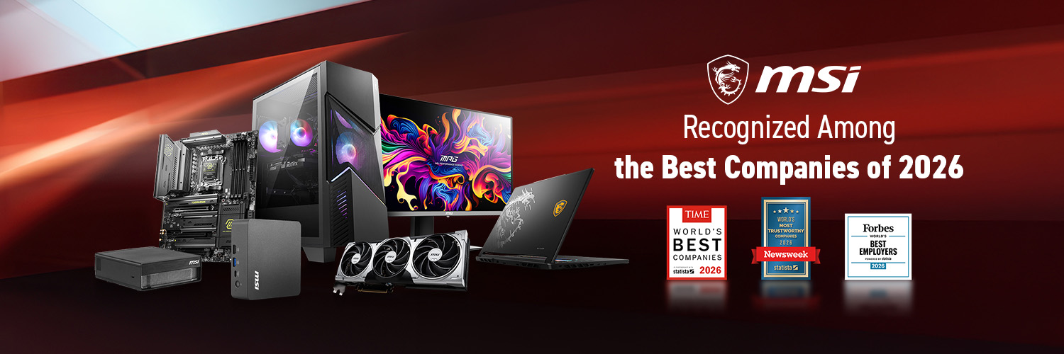 MSI Gaming USA's banner