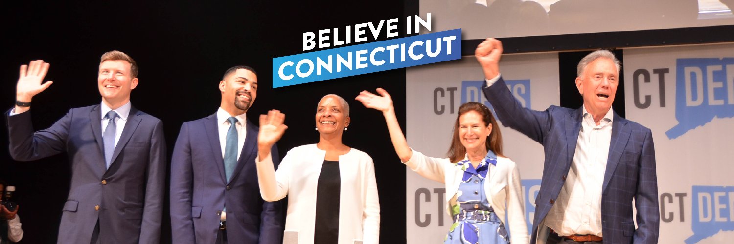 Ned Lamont's banner