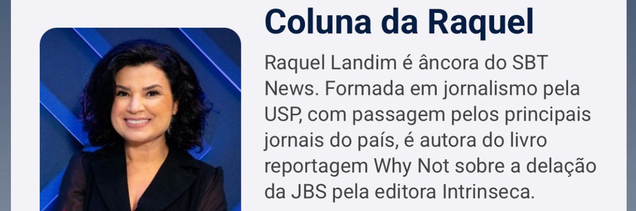 Raquel Landim's banner