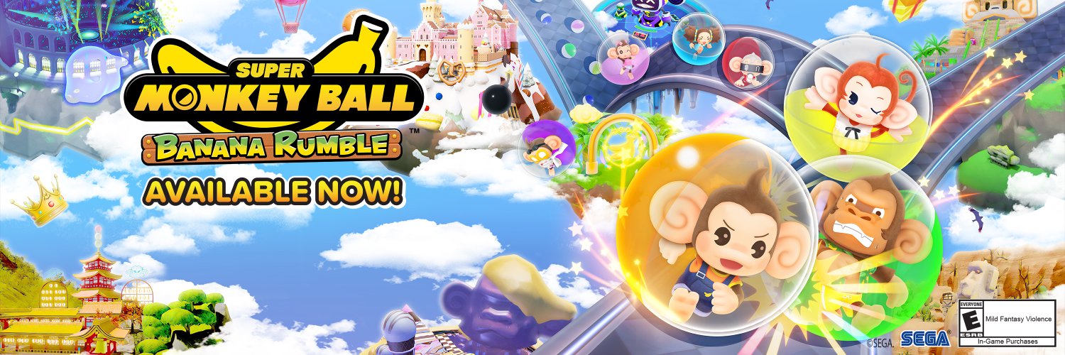 Super Monkey Ball's banner