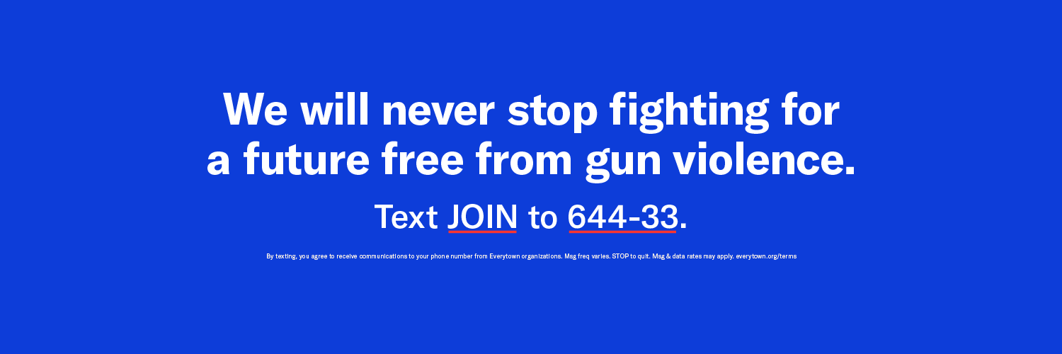 Everytown's banner