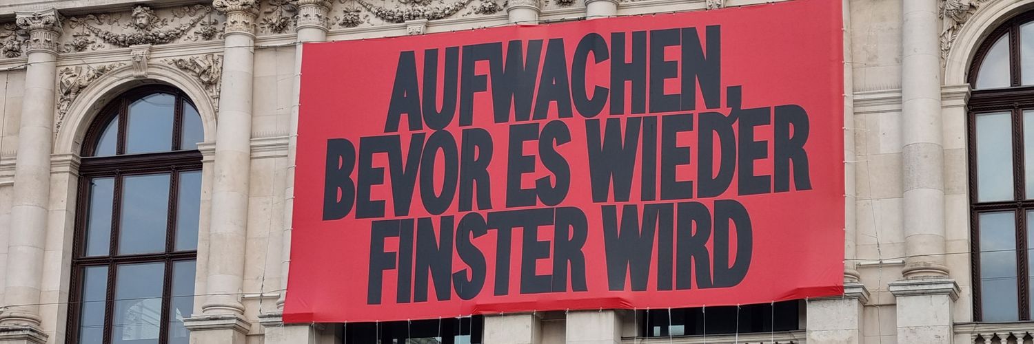 Christoph Riedl's banner