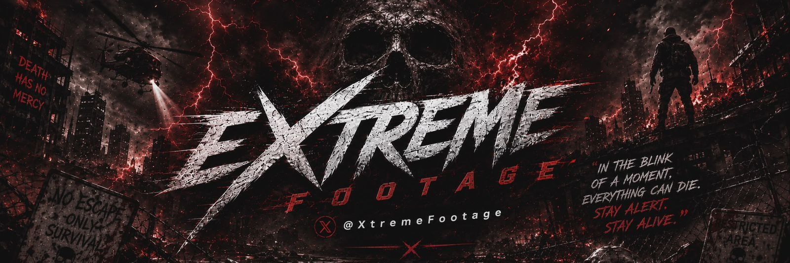 Extreme footage's banner