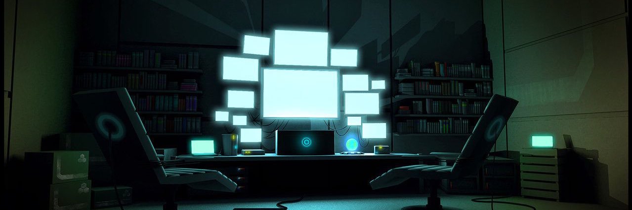 lost in screens…'s banner