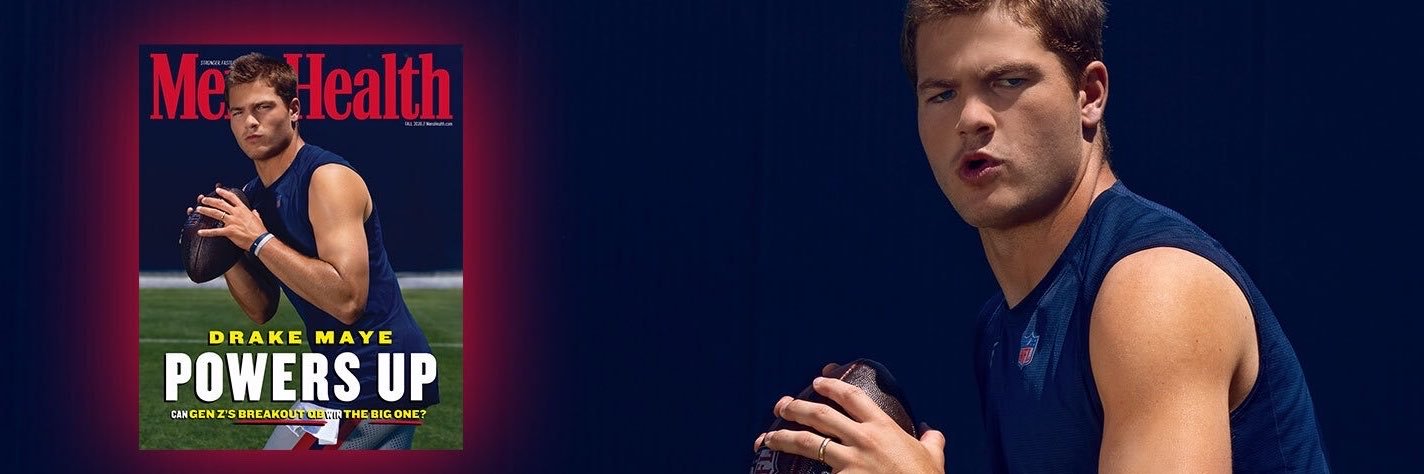 Men's Health Mag's banner