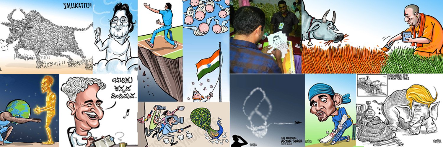 Satish Acharya's banner