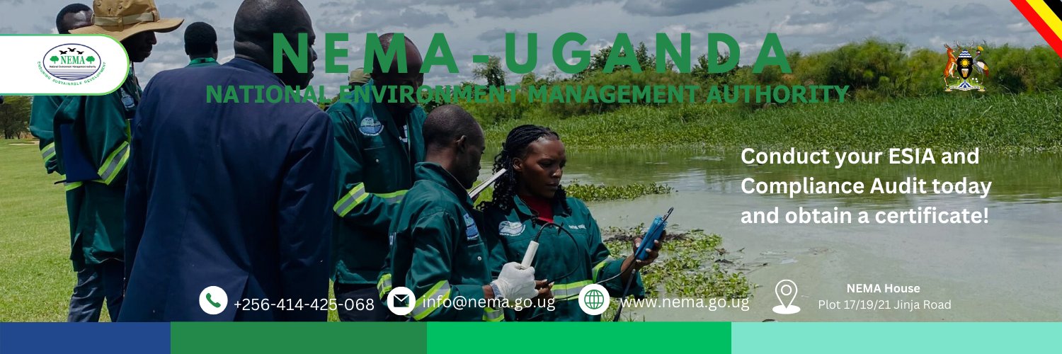 National Environment Management Authority (NEMA)'s banner