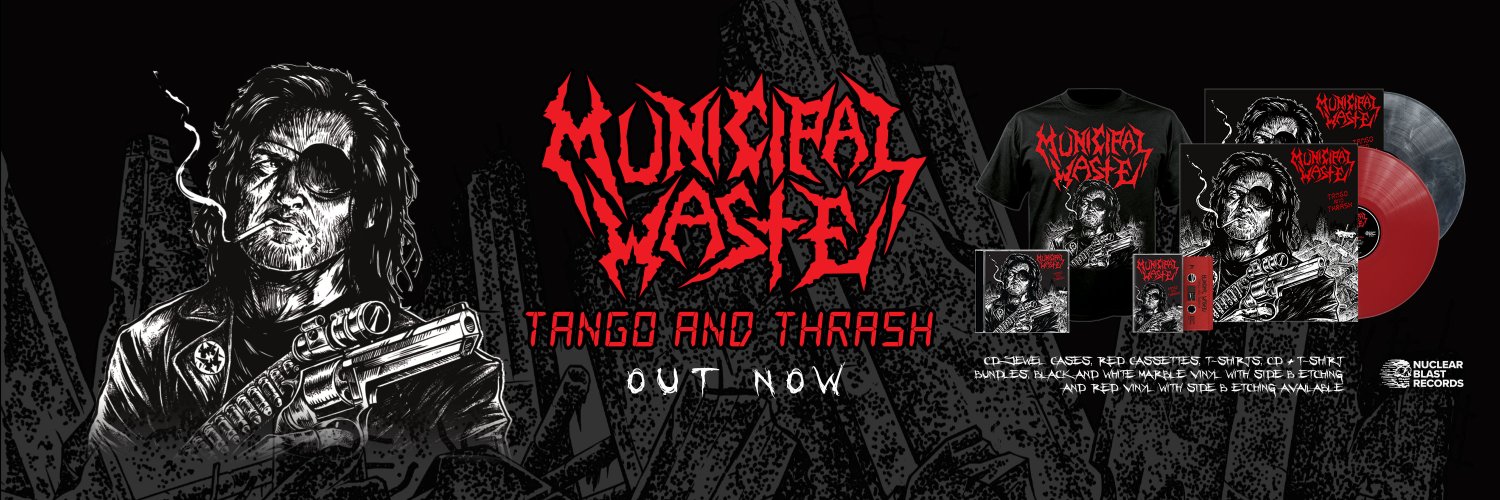 Municipal Waste's banner