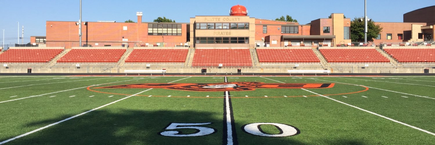 Platte County Football's banner