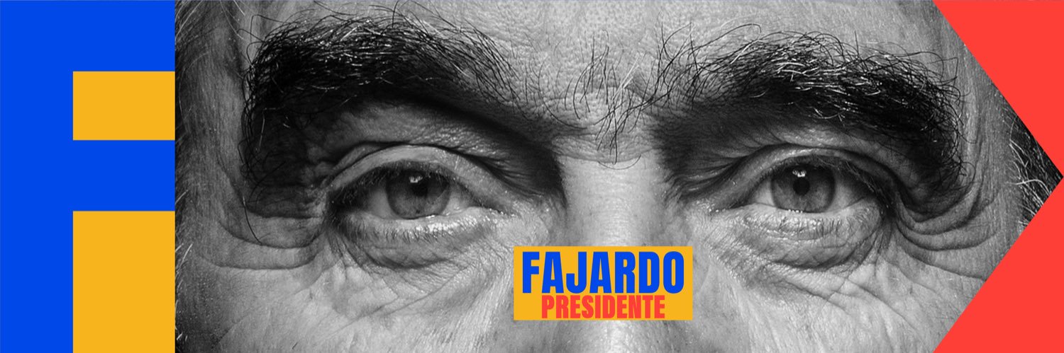 Sergio Fajardo's banner