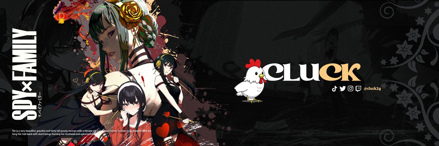 Cluck's banner