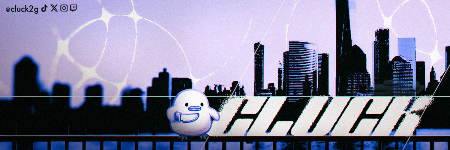 Cluck's banner