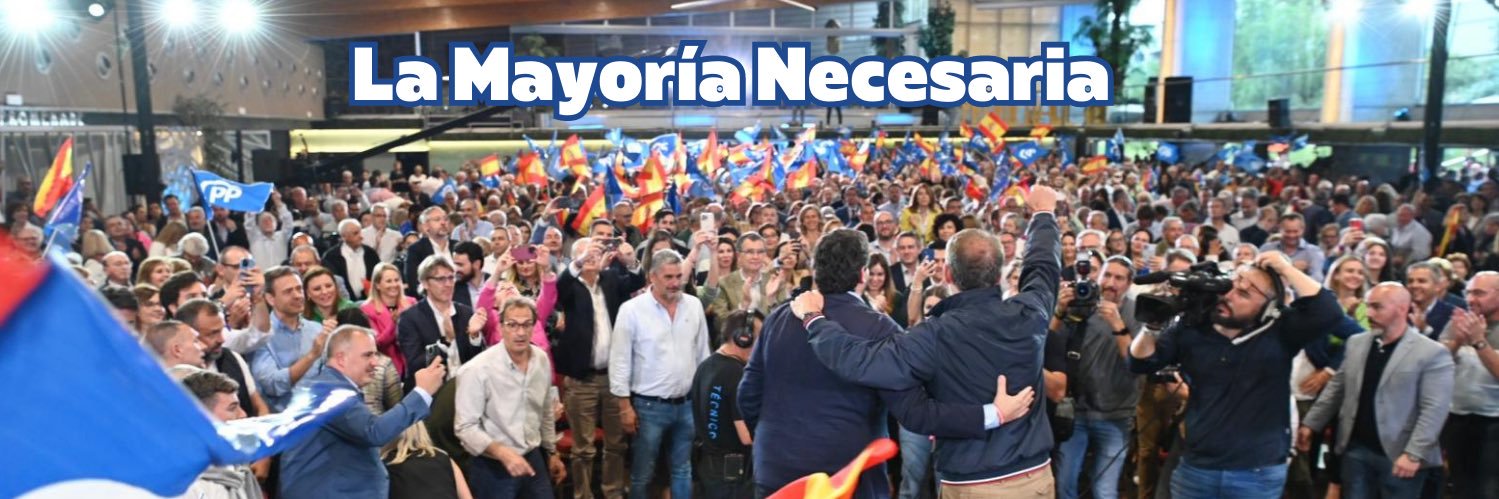 Fernando López Miras's banner