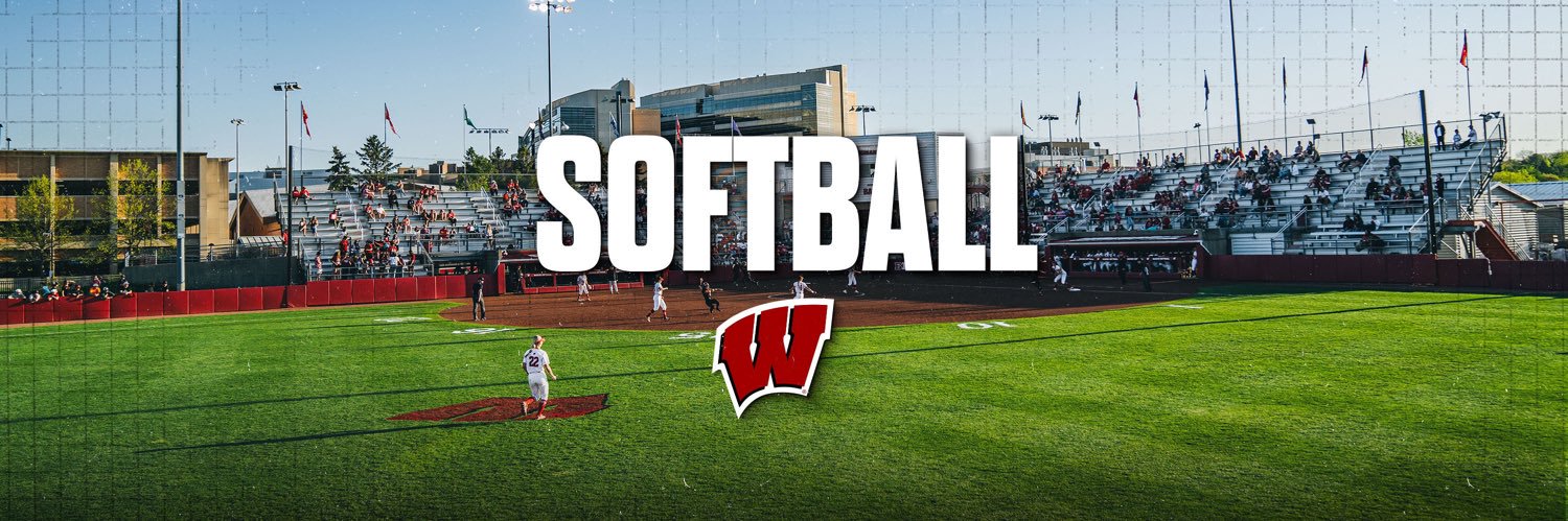 Wisconsin Softball's banner