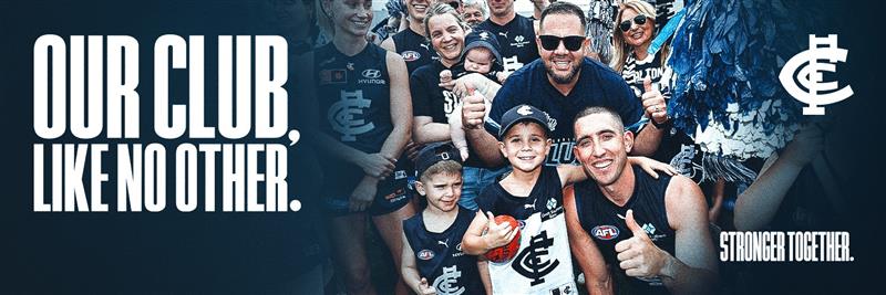 Carlton FC's banner