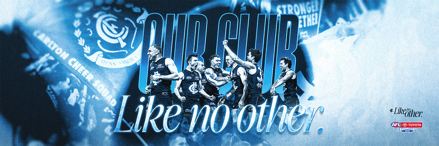 Carlton FC's banner