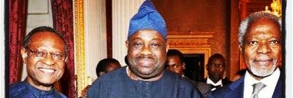 Dele Momodu Ovation's banner