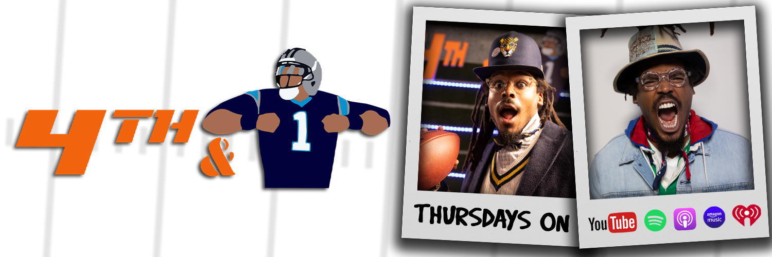 Cam Newton's banner