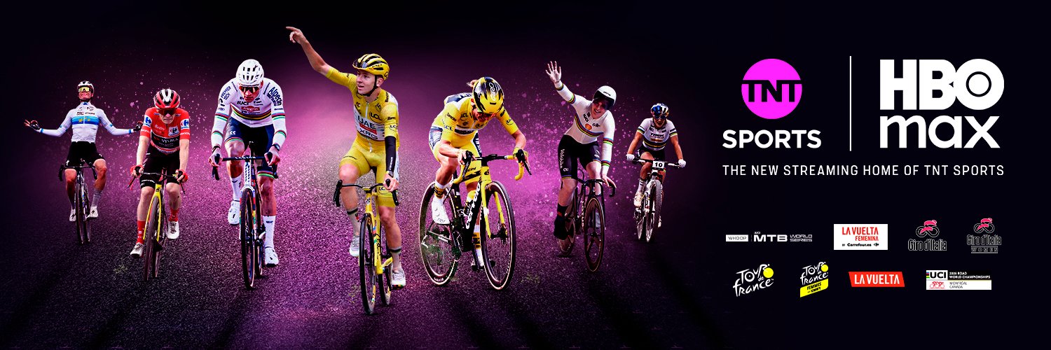 Cycling on TNT Sports's banner