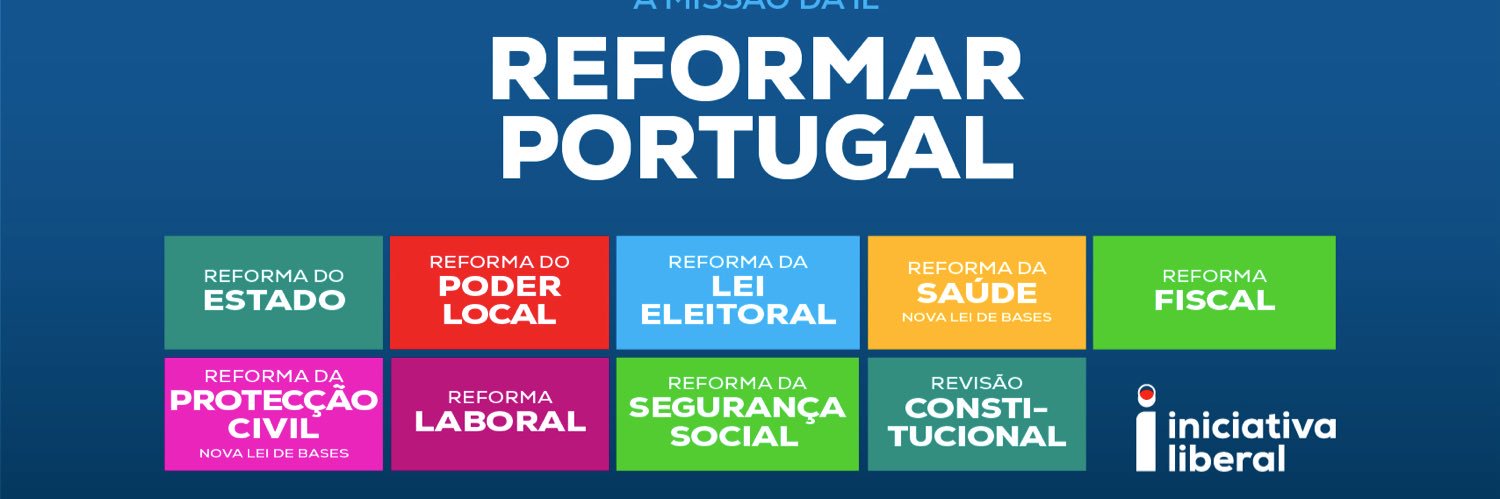 Iniciativa Liberal's banner