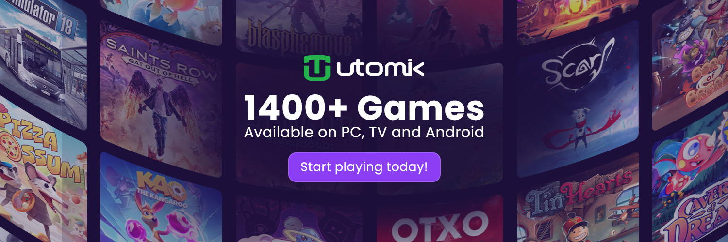 Utomik's banner