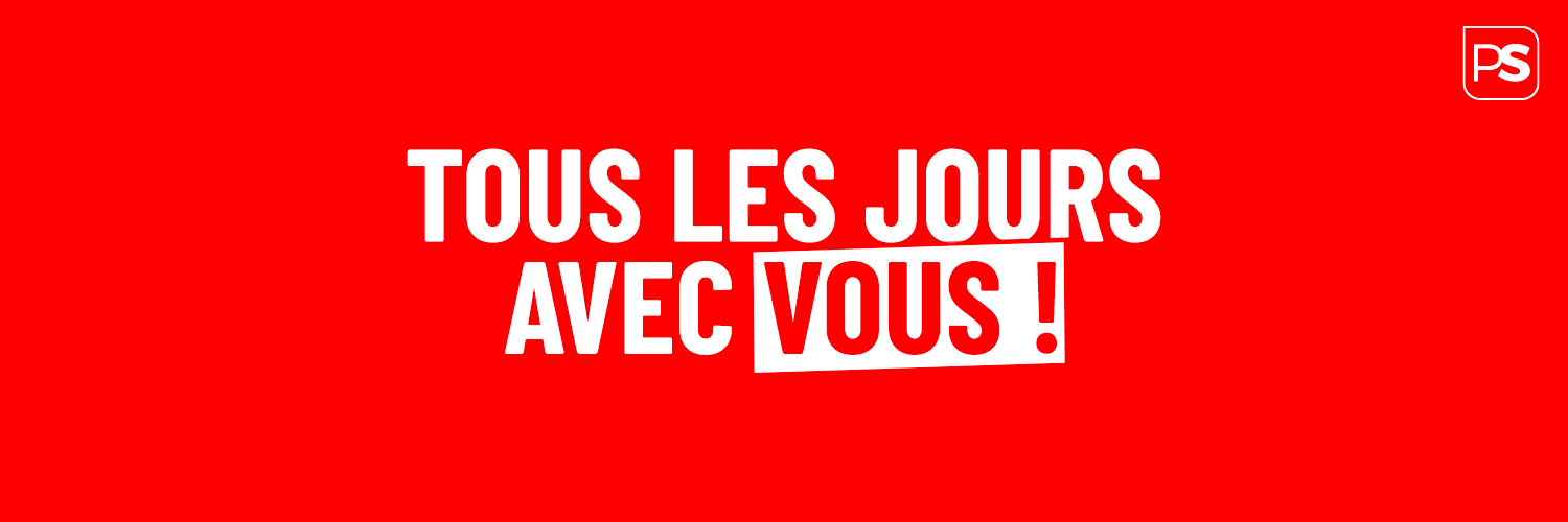 Parti Socialiste's banner