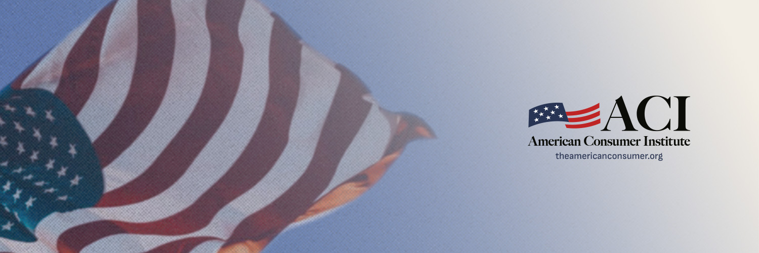 American Consumer Institute's banner