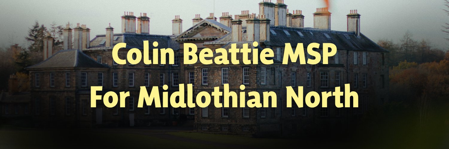 Colin Beattie MSP for Midlothian North's banner