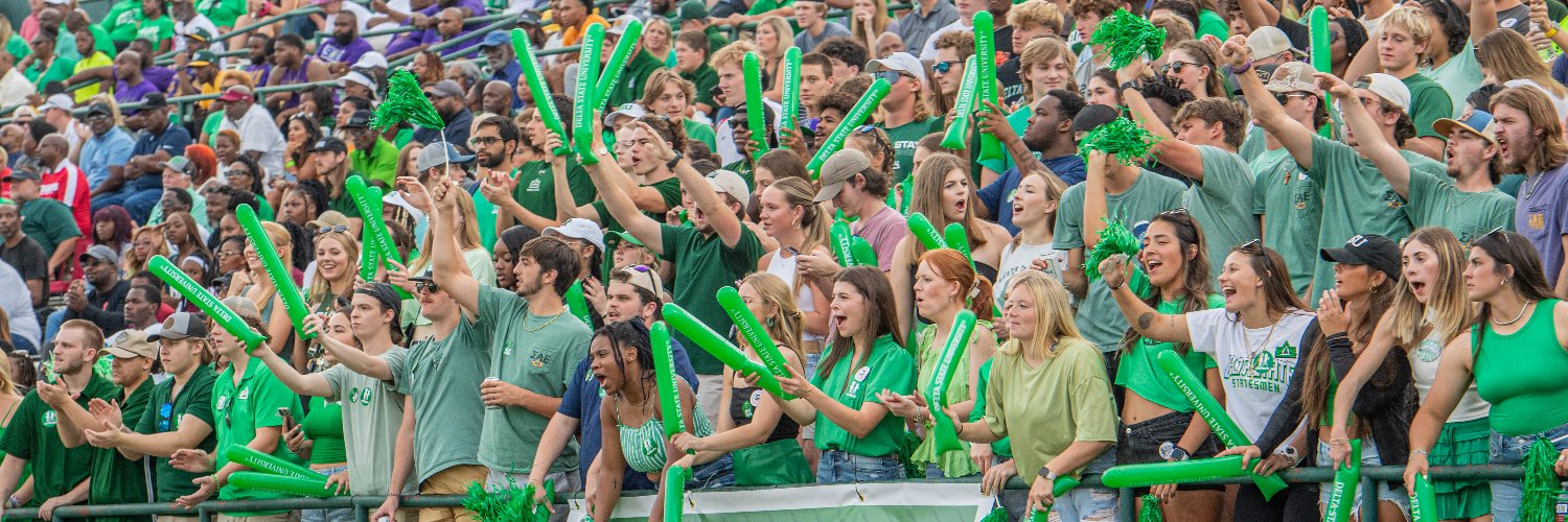 Delta State University's banner