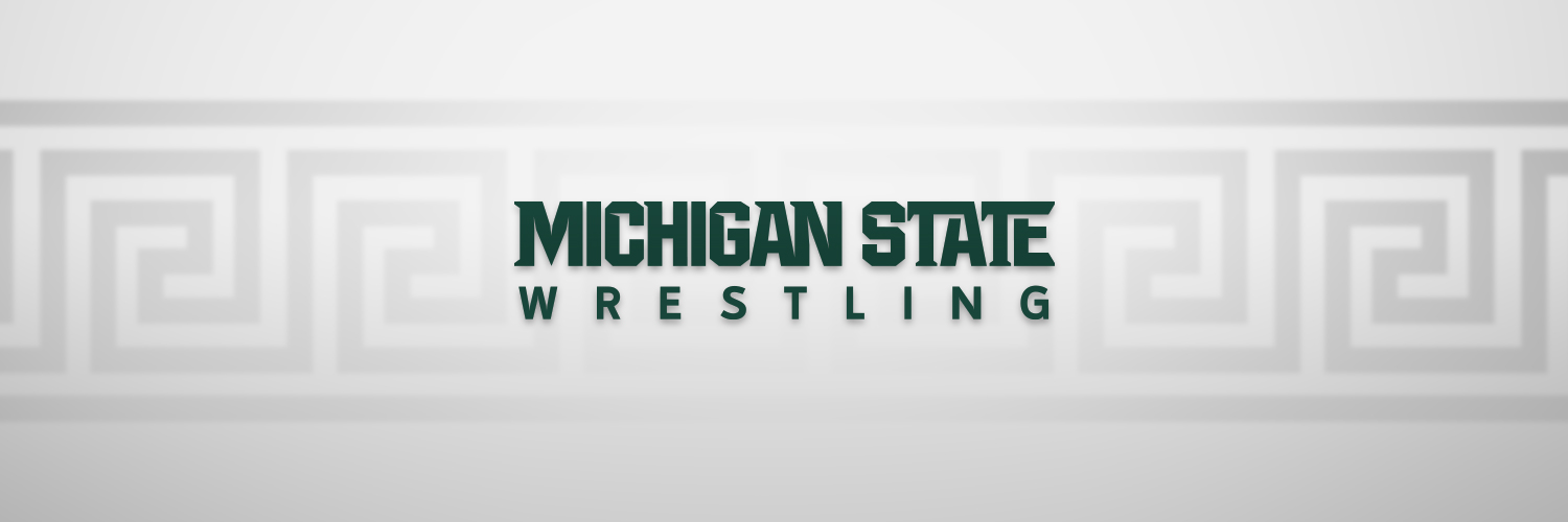 Michigan State Wrestling's banner