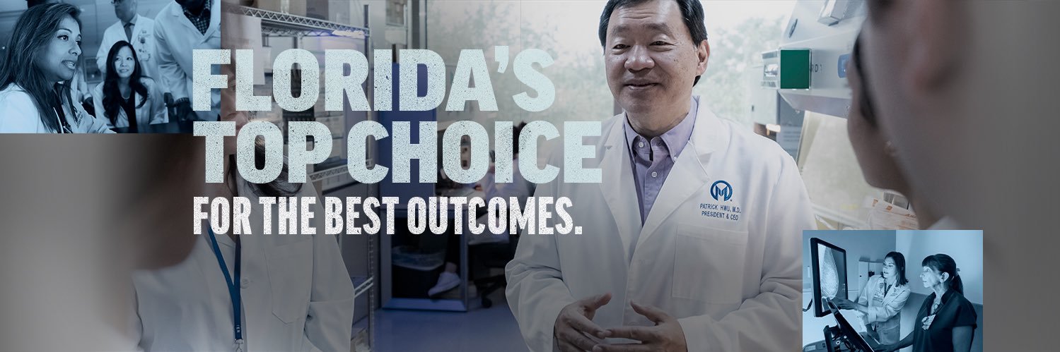 Moffitt Cancer Center's banner