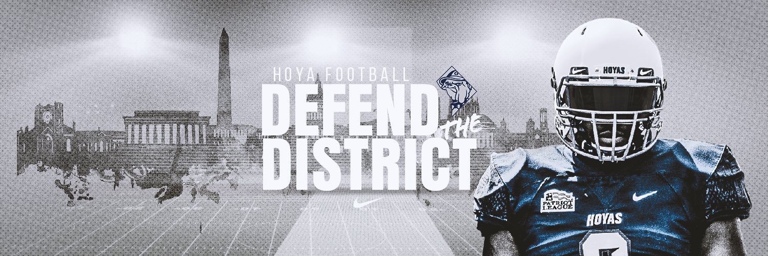 Georgetown Football's banner