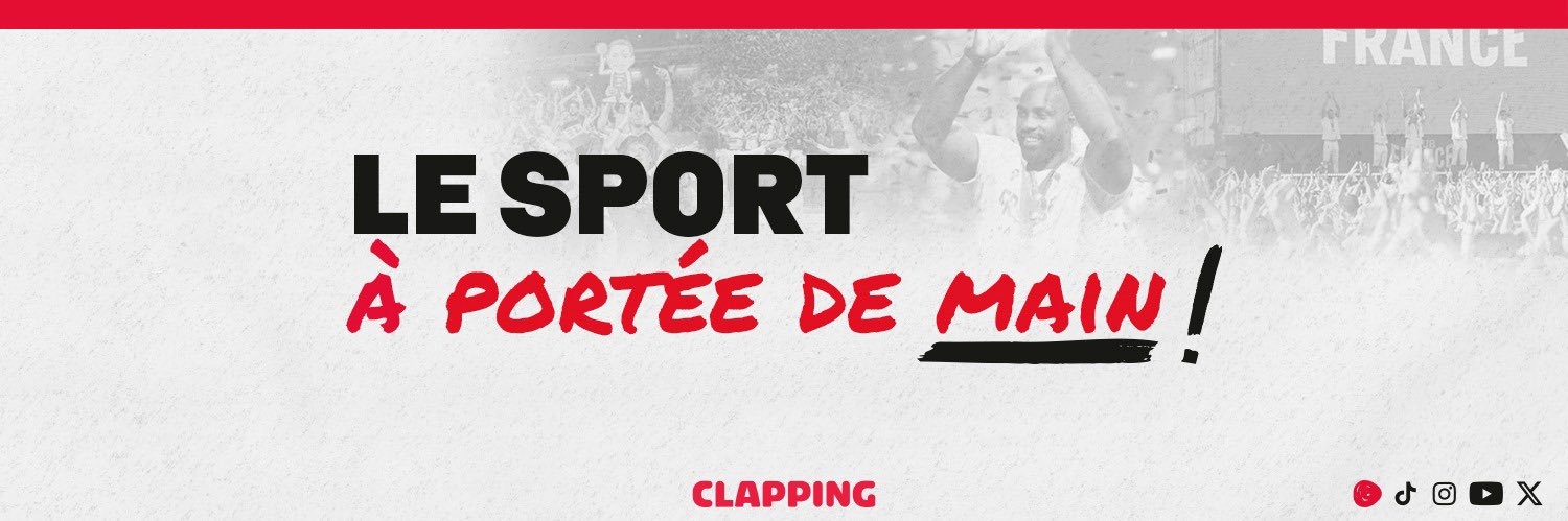 Clapping's banner