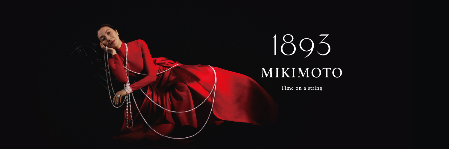 Mikimoto's banner