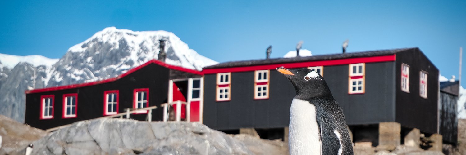 UK Antarctic Heritage Trust's banner