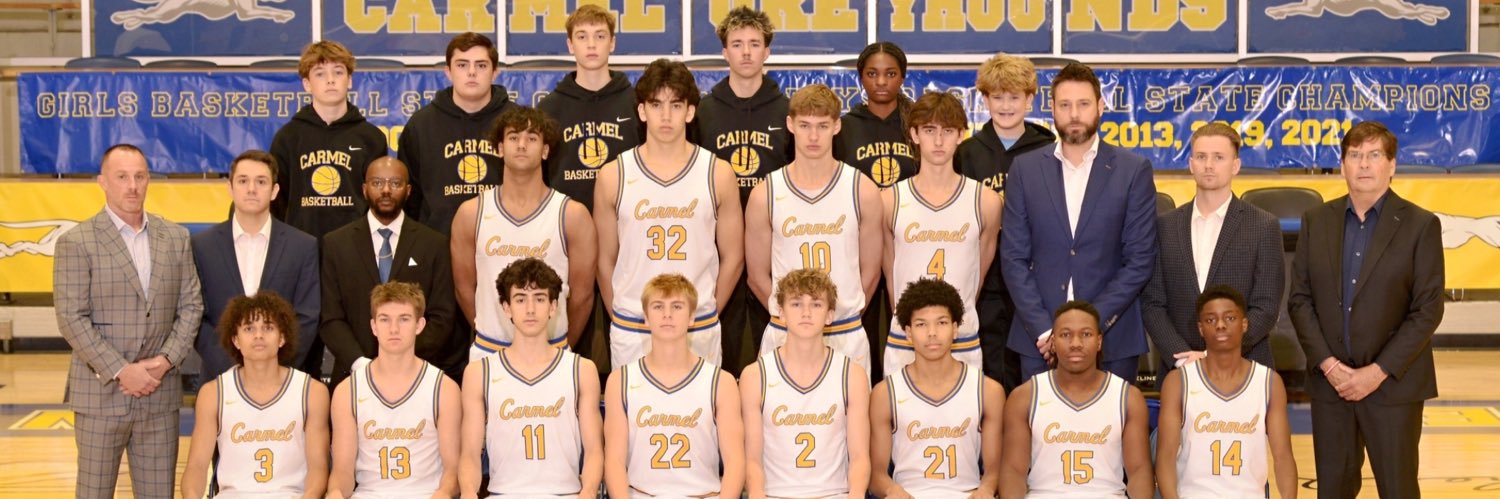 Carmel Basketball's banner
