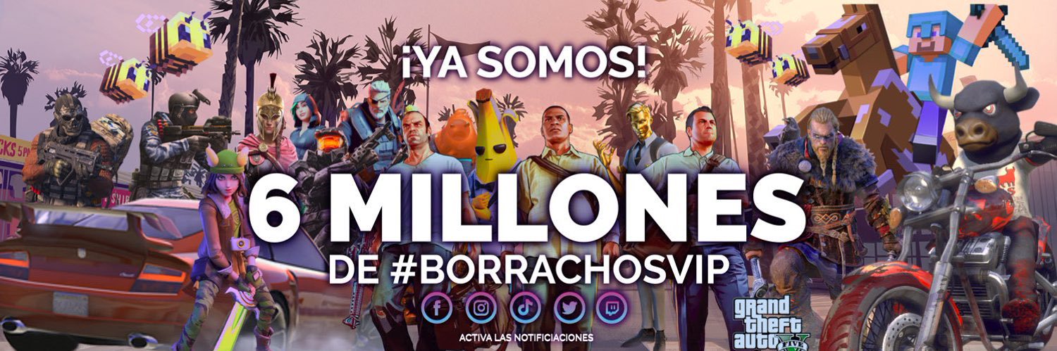 Borrachos V.I.P's banner