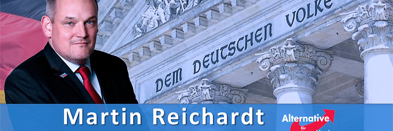Martin Reichardt, MdB's banner
