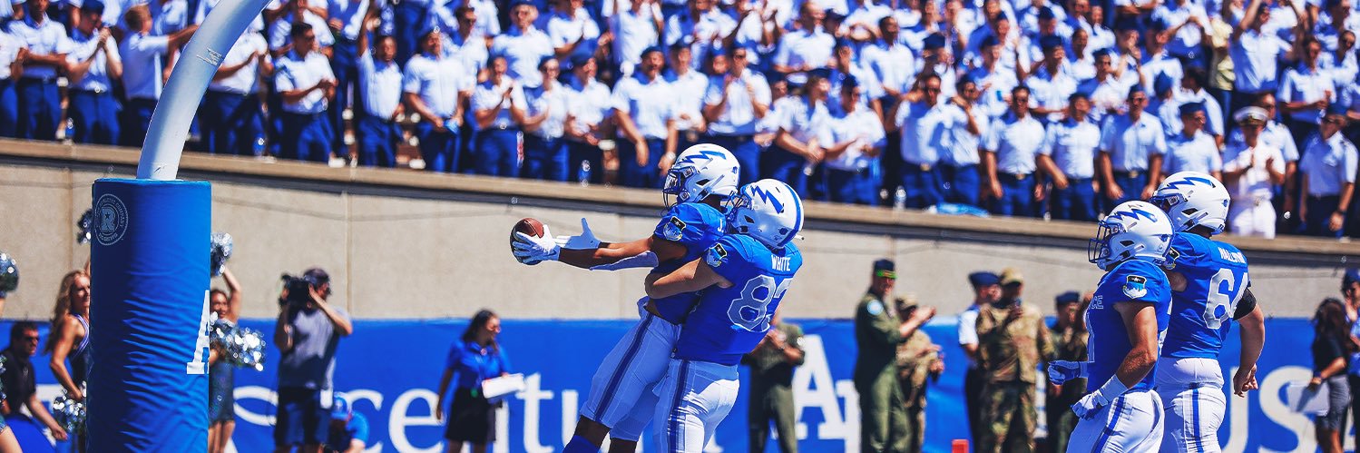 Air Force Football's banner