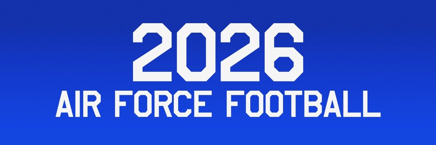 Air Force Football's banner