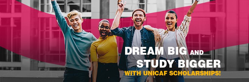 Unicaf Scholarships's banner