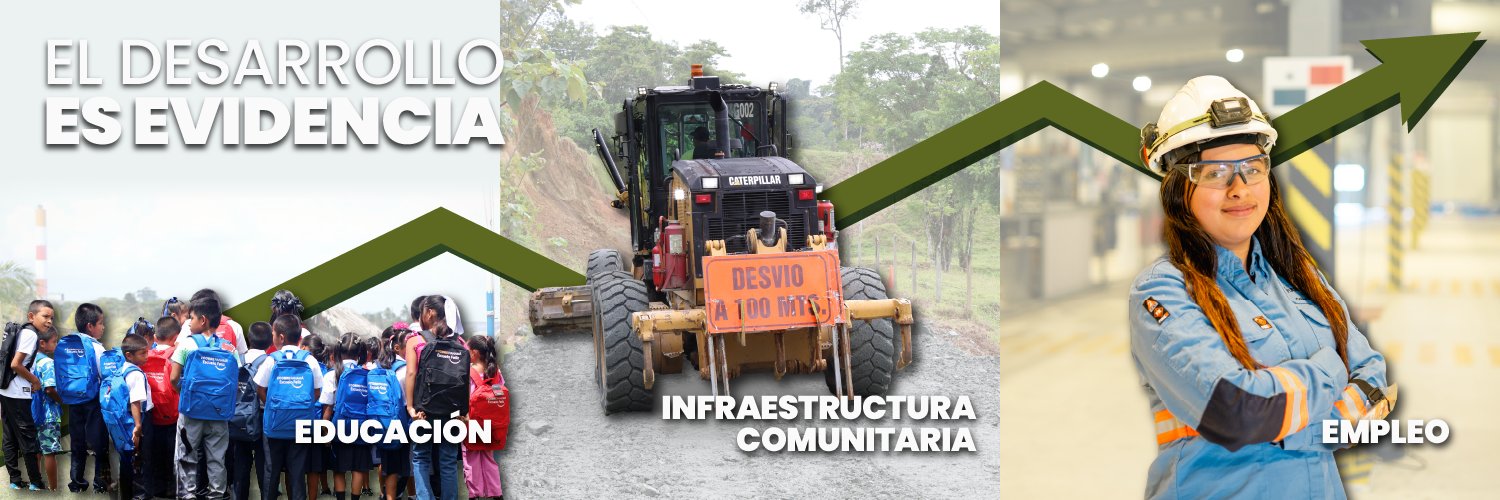 Cobre Panamá's banner