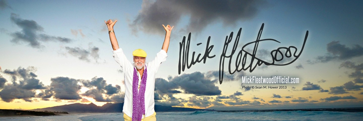 Mick Fleetwood's banner