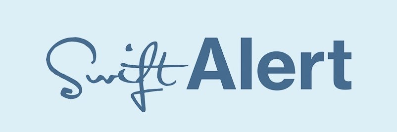 Swift Alert's banner