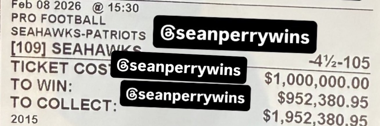 Sean Perry's banner