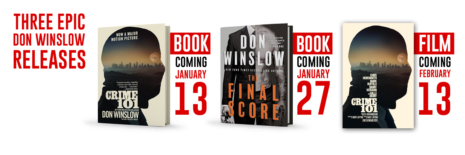 Don Winslow's banner